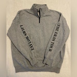 Taylor Swift Eras Tour show-exclusive 1/4 zip sweatshirt *Plz Read Re: Price*